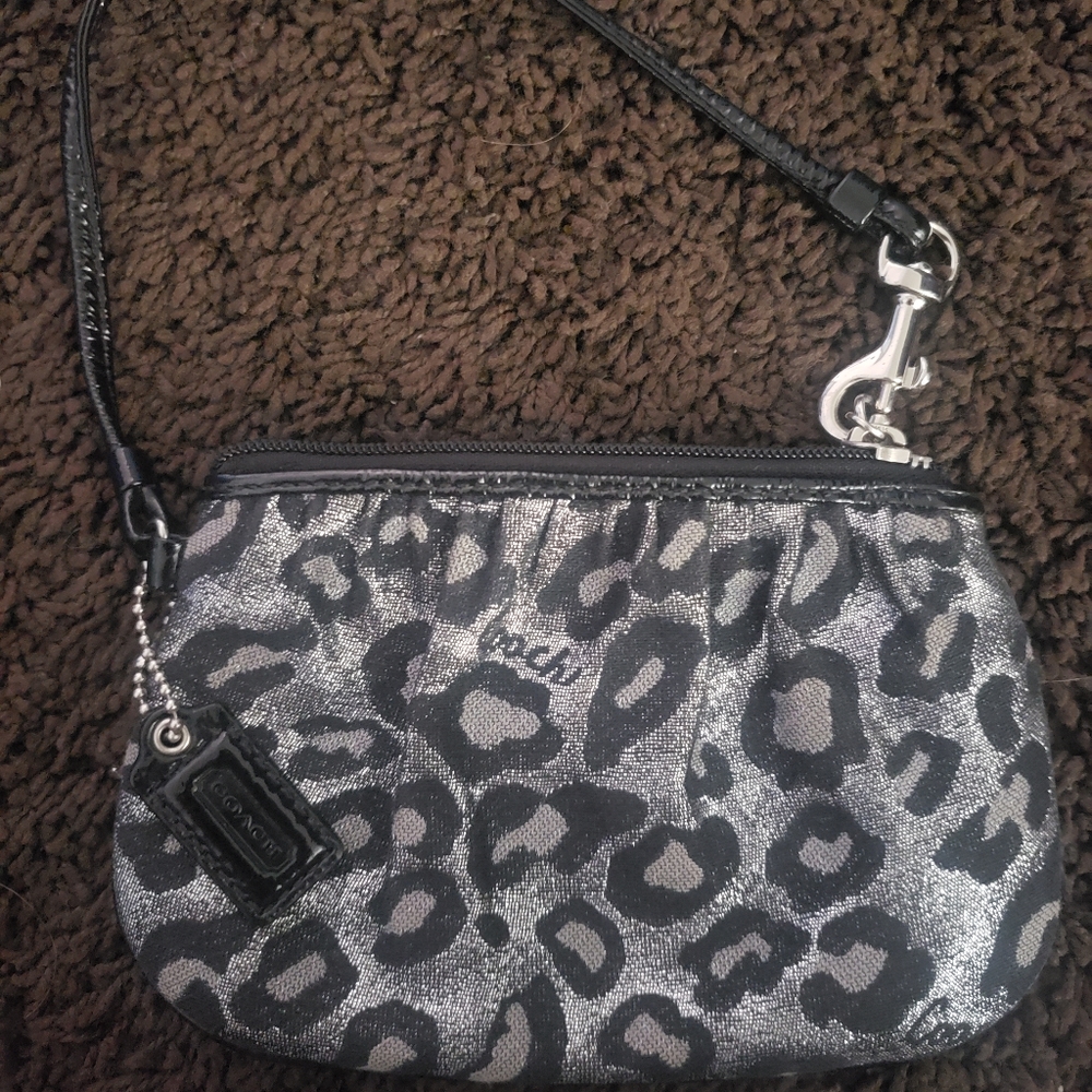 Little girls coach wristlet